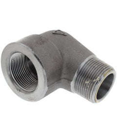 Merit Brass C3503-32 2 3000# A105N Carbon Steel Street 90 Elbow NPT