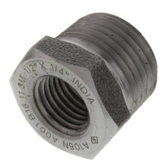 Merit Brass C3514-0804 1/2 x 1/4 3000# A105N Carbon Steel Hex Bushing NPT