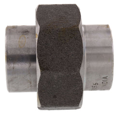 Merit Brass C3587-12 3/4 3000# A105N Carbon Steel Union NPT