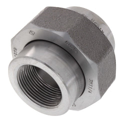 Merit Brass C3587-20 1-1/4 3000# A105N Carbon Steel Union NPT