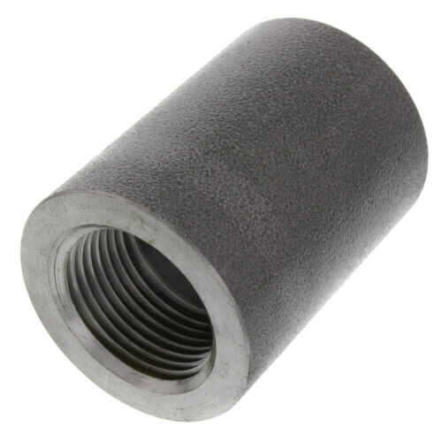 Merit Brass CTSW3511-24 1-1/2 3000# A105N NPT x Socket Weld Carbon Steel Coupling