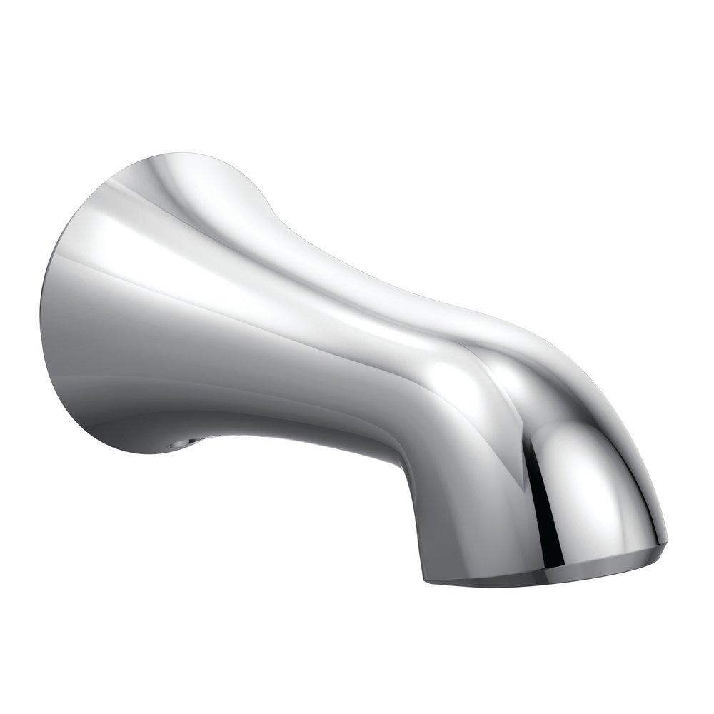 Moen 195386 Wynford Non-Diverter Tub Spout in Polished Chrome