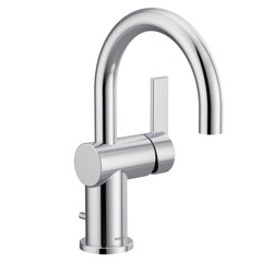 Moen 6221 Cia Single Handle Monoblock Bathroom Sink Faucet in Polished Chrome