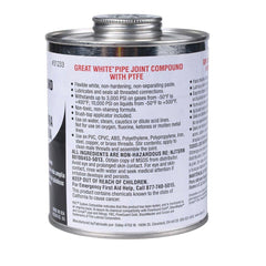 Oatey 31233 Great White 32 oz. White Pipe Joint Compound