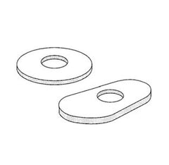 Pasco 138 1/4 In. Plated Steel Closet Bolt Washer