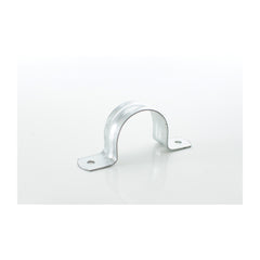 PASCO 1618 Pipe Strap, 1-1/2 in Pipe, Two Hole, Galvanized