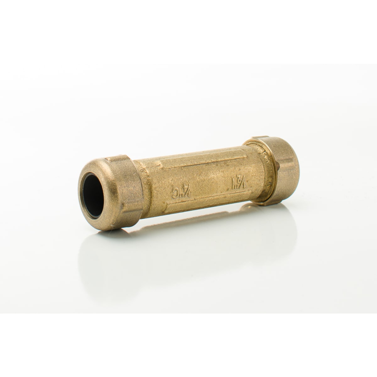 Pasco 2922 3/4 CWT-1/2 IPS Brass Comp Coupling