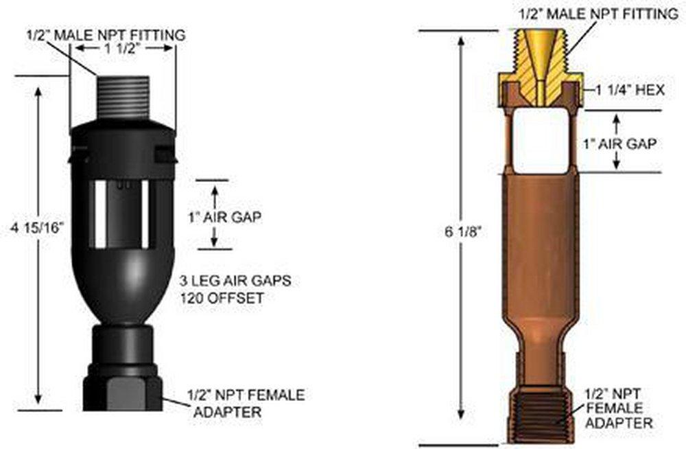 Precision Plumbing Products AG-500 Air Gap