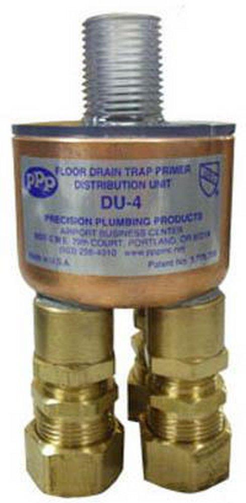 Precision Plumbing Products DU-4-625 4-3/8 in x 1/2 in Trap Primer Valve