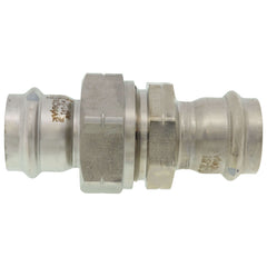 Viega 86017 1 ProPress 304 Stainless Union w/ FKM Seal (P x P)