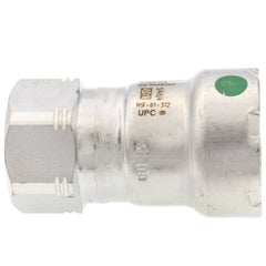 Viega 90265 3/4 MegaPress 316 Stainless Steel Female Adapter (Press x Female)