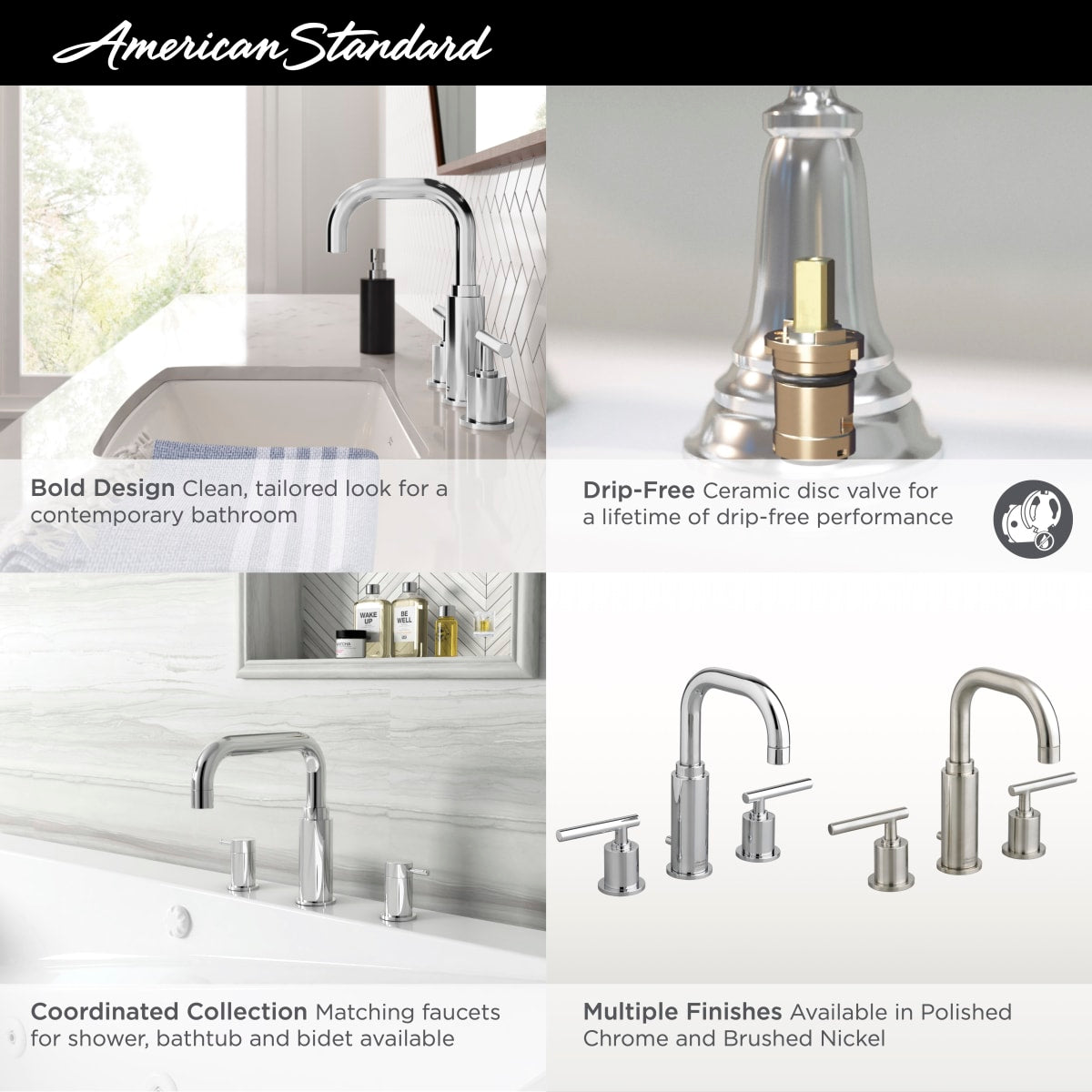 AMERICAN STANDARD 2064831.295 BATH & KITCHEN FAUCETS