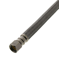 Fluidmaster PRO1T16CS Pro Series 3/8 in x 7/8 in x 16 in Braided Stainless Toilet Flexible Water Connector