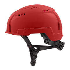 Milwaukee 48-73-1308 BOLT Red Vented Safety Helmet