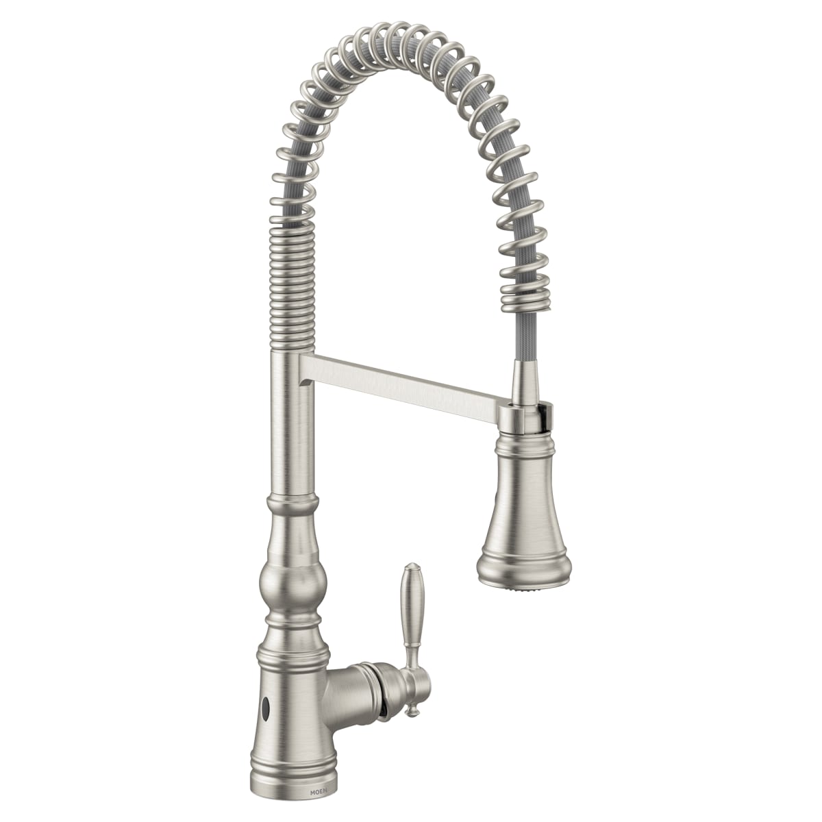 Moen S73104EWSRS Weymouth Spot Resist Stainless One-Handle Kitchen Faucet