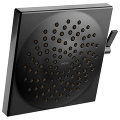 Moen S6345EPBL Velocity Matte Black Two-Function 8-1/2 Rainshower Shower Head