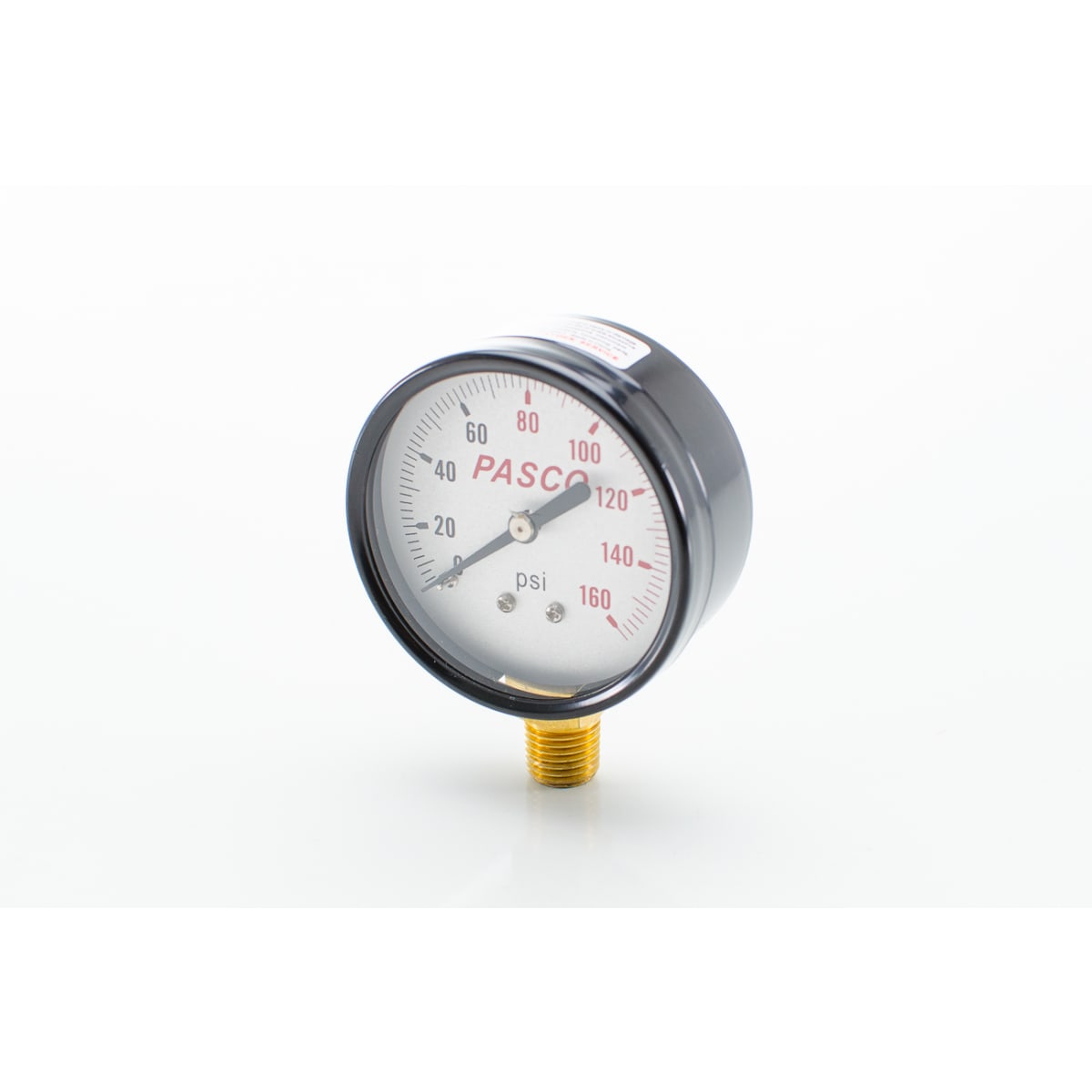 Pasco 1742 2 1/2 160# Pressure Gauge