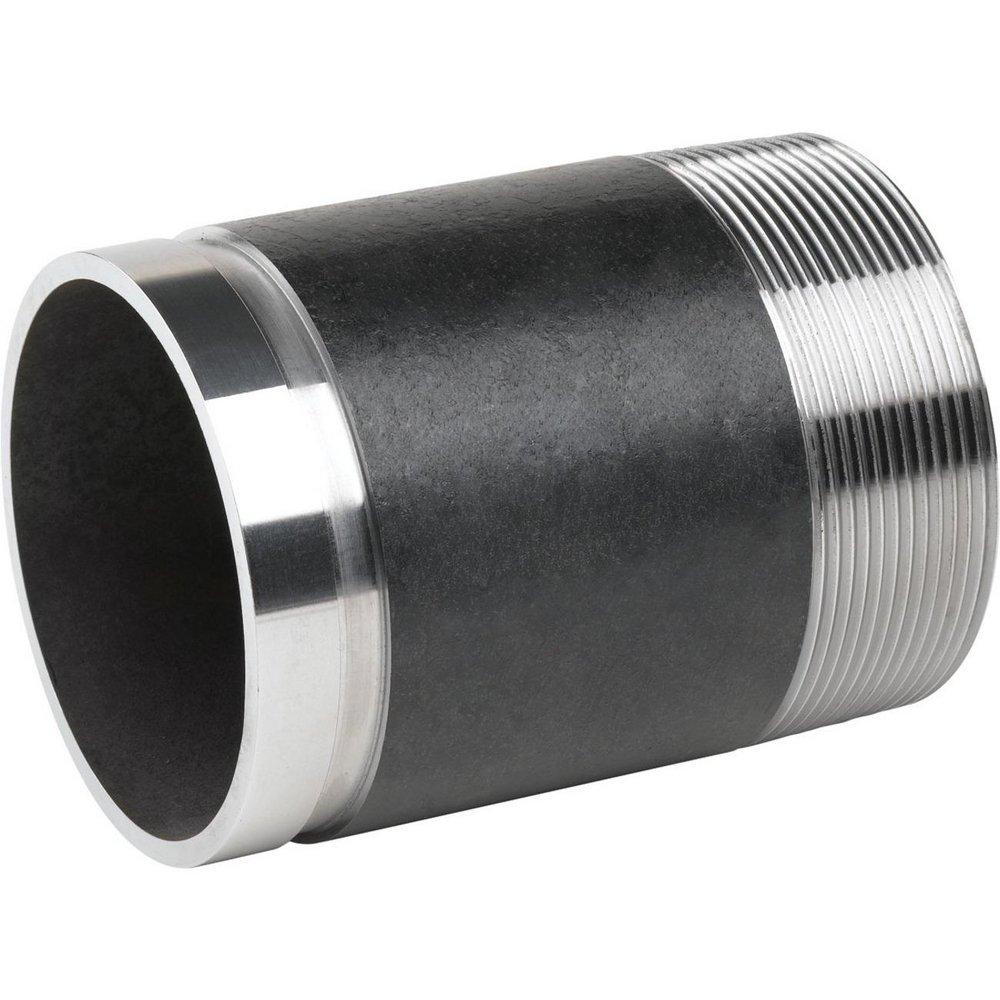 Victaulic FC26040G00 Style 40 2-1/2 x 4 in. Grooved x Threaded Galvanized Ductile Iron and Carbon Steel Nipple