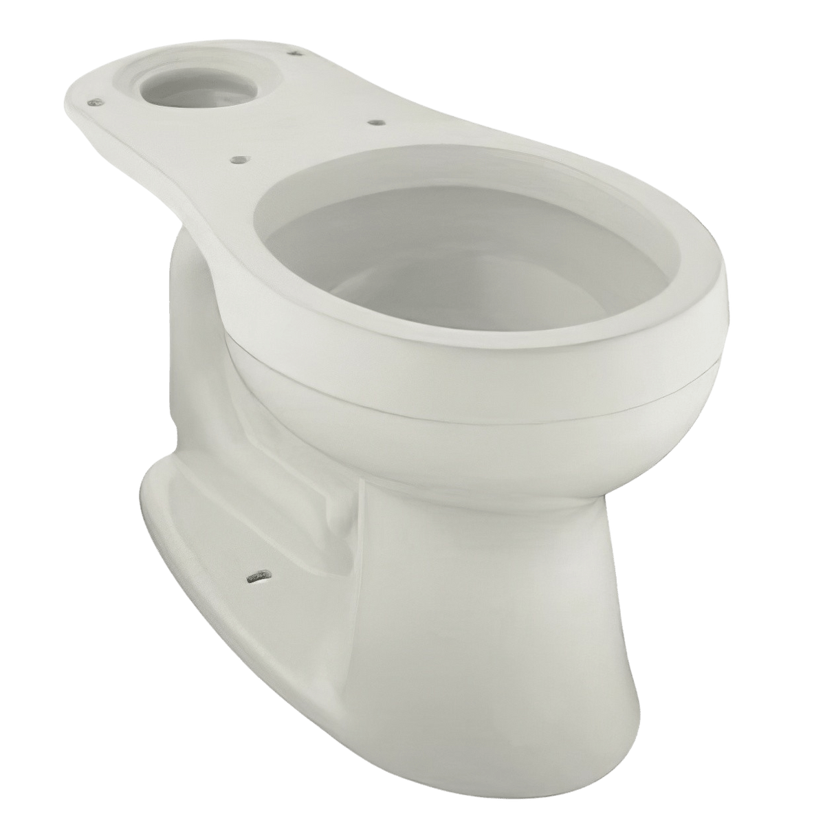 Western Pottery B822WH Round Front Toilet Bowl Only, White