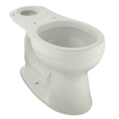 Western Pottery B822WH Round Front Toilet Bowl Only, White