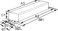 Advance 72C5381NP001 1-100W 120/277 MH