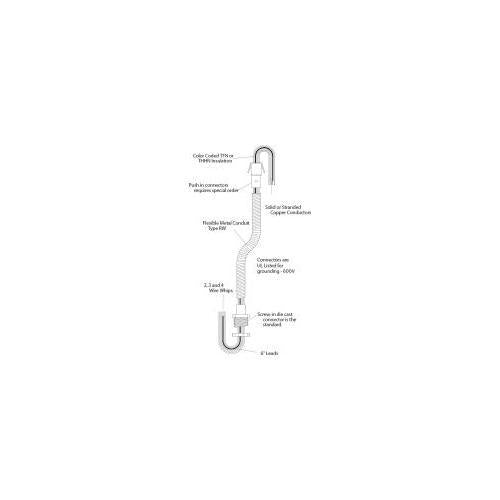 Approved Vendor B08595 Flexible Conduit Connector 2 in Trade