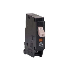 Eaton CHF125 Type CHF Standard Circuit Breaker With Mechanical Trip Flag 120/240 VAC 25 A 10 kA Interrupt