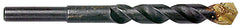 LH Dottie MD4L Masonry Drill Bit, 3/8 In Diameter, 6 In Overall Length, 1/4 In Shank Size