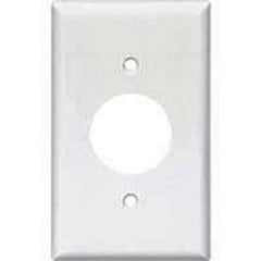 Mulberry 86111 Standard Receptacle Wallplate 1 Gang