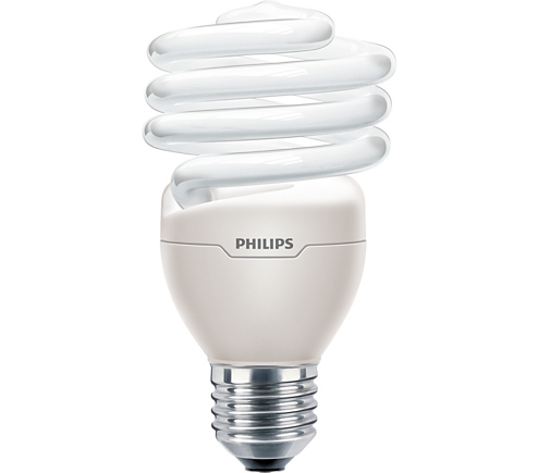 Philips 414011 23 W T2 Medium 1600 Lumen 2700 K 82 CRI Soft White Twister Compact Fluorescent Lamp