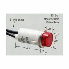 Selecta SL53415-5-BG Indicator Light 28V 0.5 Inches