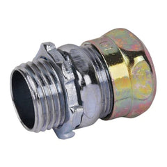 Steel City TC113AN-RT 1 EMT Compression Connector, Steel - Non-Insulated - Raintight