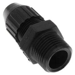 T&B 2693 3/4 MNPT Black Nylon Liquid Tight Cord Straight Connector