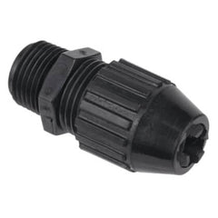 T&B 2693 3/4 MNPT Black Nylon Liquid Tight Cord Straight Connector