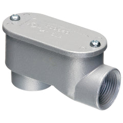 Arlington 921SLB Service Entrance Short LB Conduit Bodies with Aluminum Cover and Velumoid Gasket