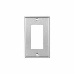 Mulberry 93401 Standard Receptacle Wallplate 1 Gangs 4-1/2 in H x 2-3/4 in W