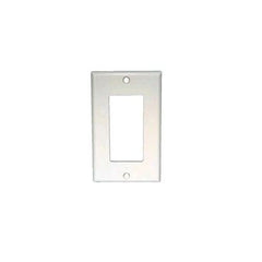 Mulberry 93401 Standard Receptacle Wallplate 1 Gangs 4-1/2 in H x 2-3/4 in W