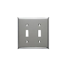 Mulberry 97872 Jumbo/Oversize Wallplate, 2 Gangs, 5-1/2 in H x 5-1/2 in W