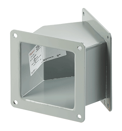 nVent F66WE45 F20 Wireway Elbow 45D 6 x 6 in NEMA 12 Feed-Through Wireway