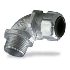 THOMAS & BETTS 4961 Liquidtight Strain Relief Connector 1/2 90 Degree Bend