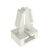 Panduit PM2H25-C Cable Tie Mount Natural PA 6.6 Push Barb 0.3x0.38 PK100