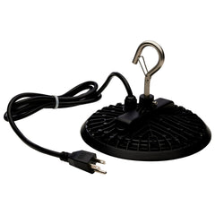Satco 65/964 80 Watt Hi-Pro Shop Light with Plug - 8 Inch Diameter - 4000K