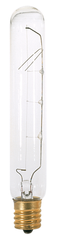 Satco S3280 Incandescent Tubular Lamp 20 Watt T6 1/2