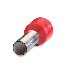 ABB F2044 8 AWG Red 1.063 Inch Electrotinned Copper Nylon Insulated Ferrule