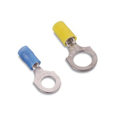 ABB RC10-516 Thomas & Betts RC10-516 5/16 Inch Bolt Hole 12-10 AWG Wire Range Yellow Insulated Nylon Ring Terminal