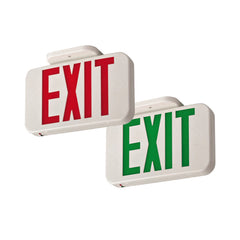 Acuity Brands EXRGM6 Lithonia Thermoplastic LED Exit, AC Only Red/Green Switchable