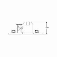 Acuity Brands TC1 Juno TC Series Miniature Universal Recessed Lighting Housing 120 VAC 4-1/2 in