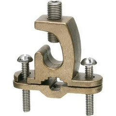 Arlington 719DB Bare Wire Ground Clamp With Lay-In Lug 3/8 to 1 8 to 4/0