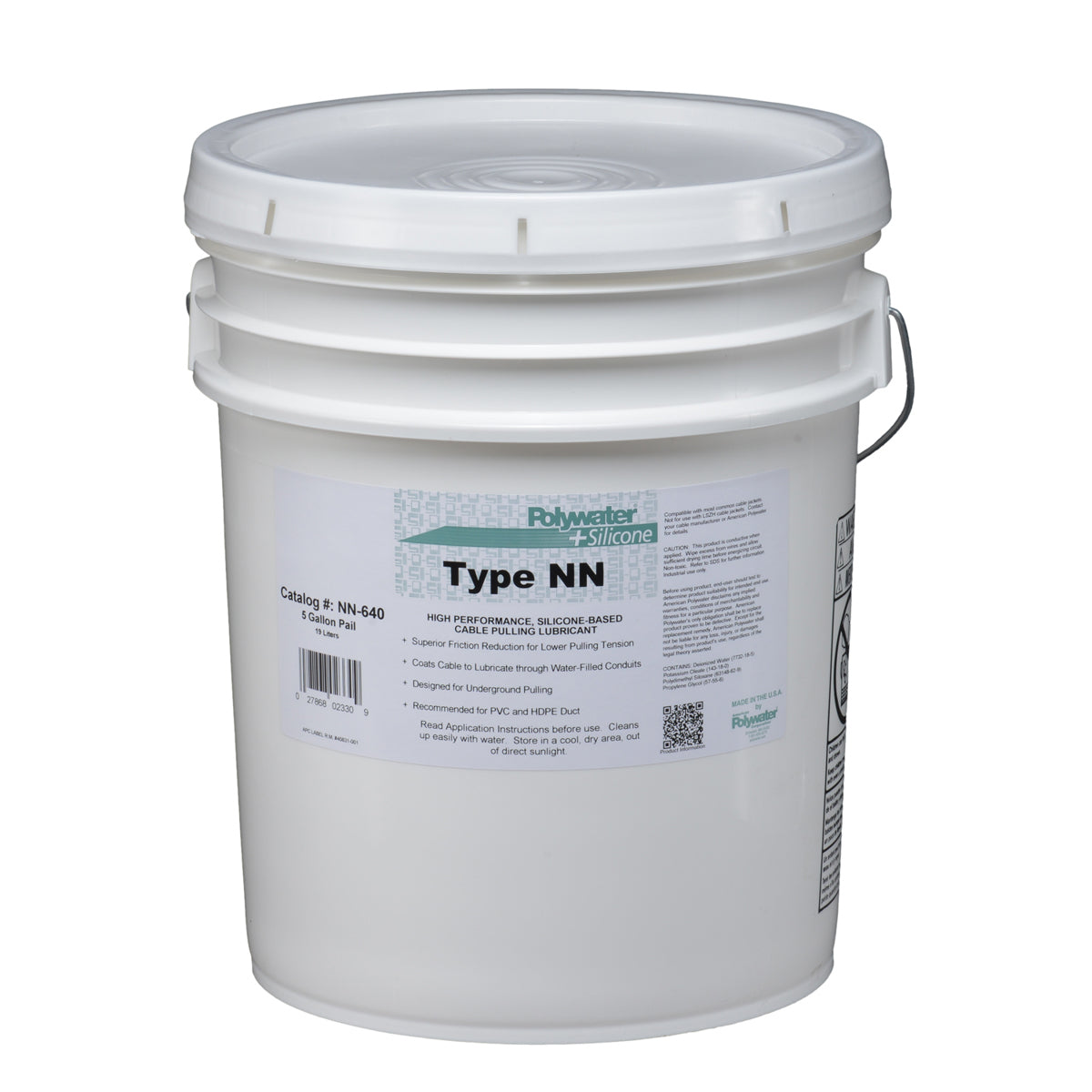 American Polywater NN-640 5-Gal Polywater Plus Silicone NN