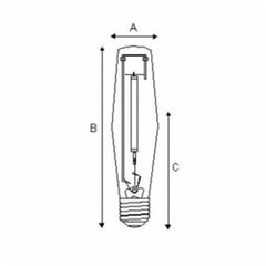 LEDVANCE LU1000/ECO SYL 1000W HPS CLEAR 67307